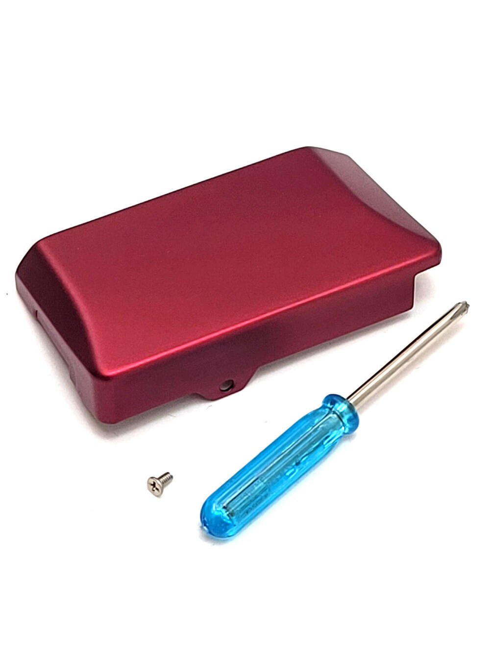 Battery Cover Replacement with Tool & Screw (Nintendo Gameboy Micro GBM) Red